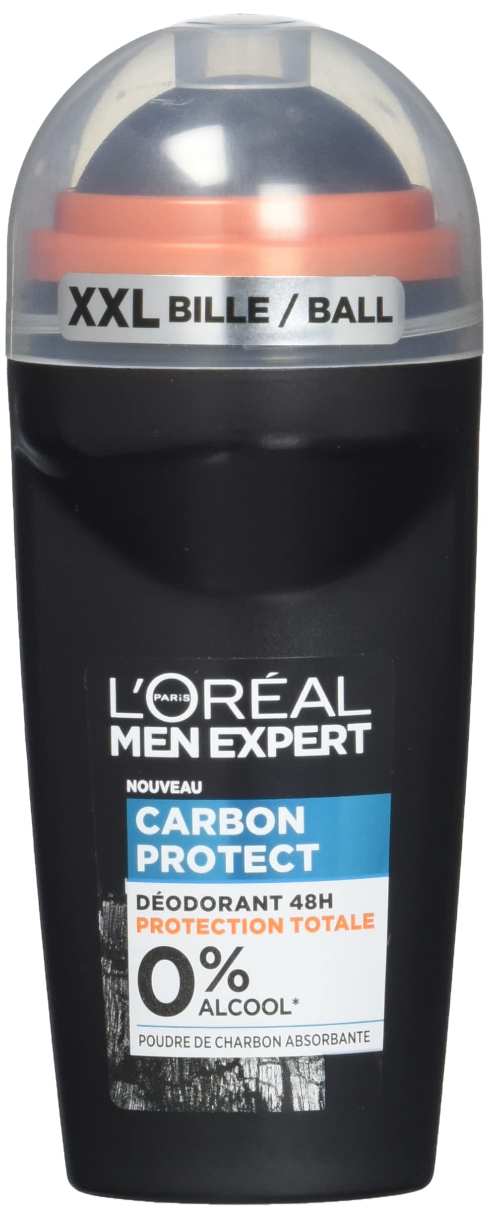 l-or-al-paris-men-expert-black-mineral-d-odorant-bille-48h-50-ml image 2