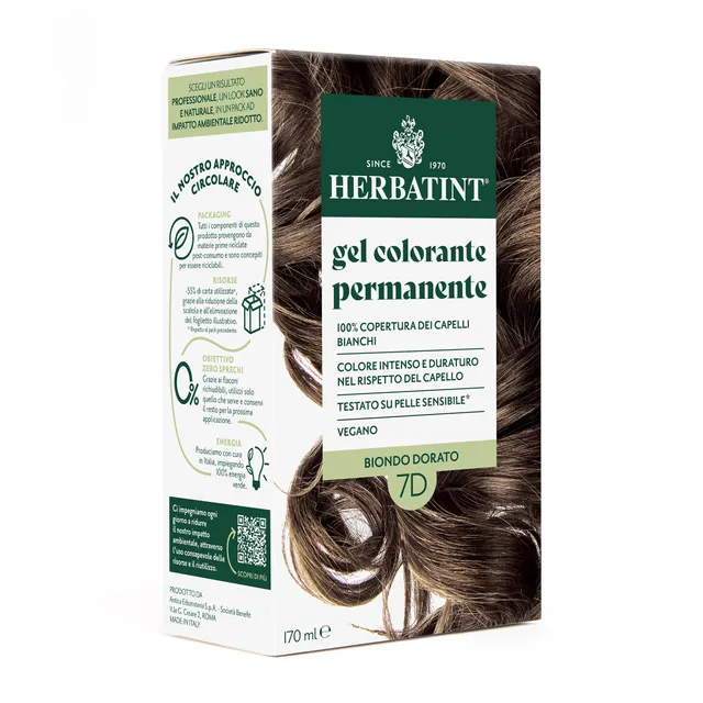 herbatint-soin-colorant-permanent-7d-blond-dor-170-ml image 1