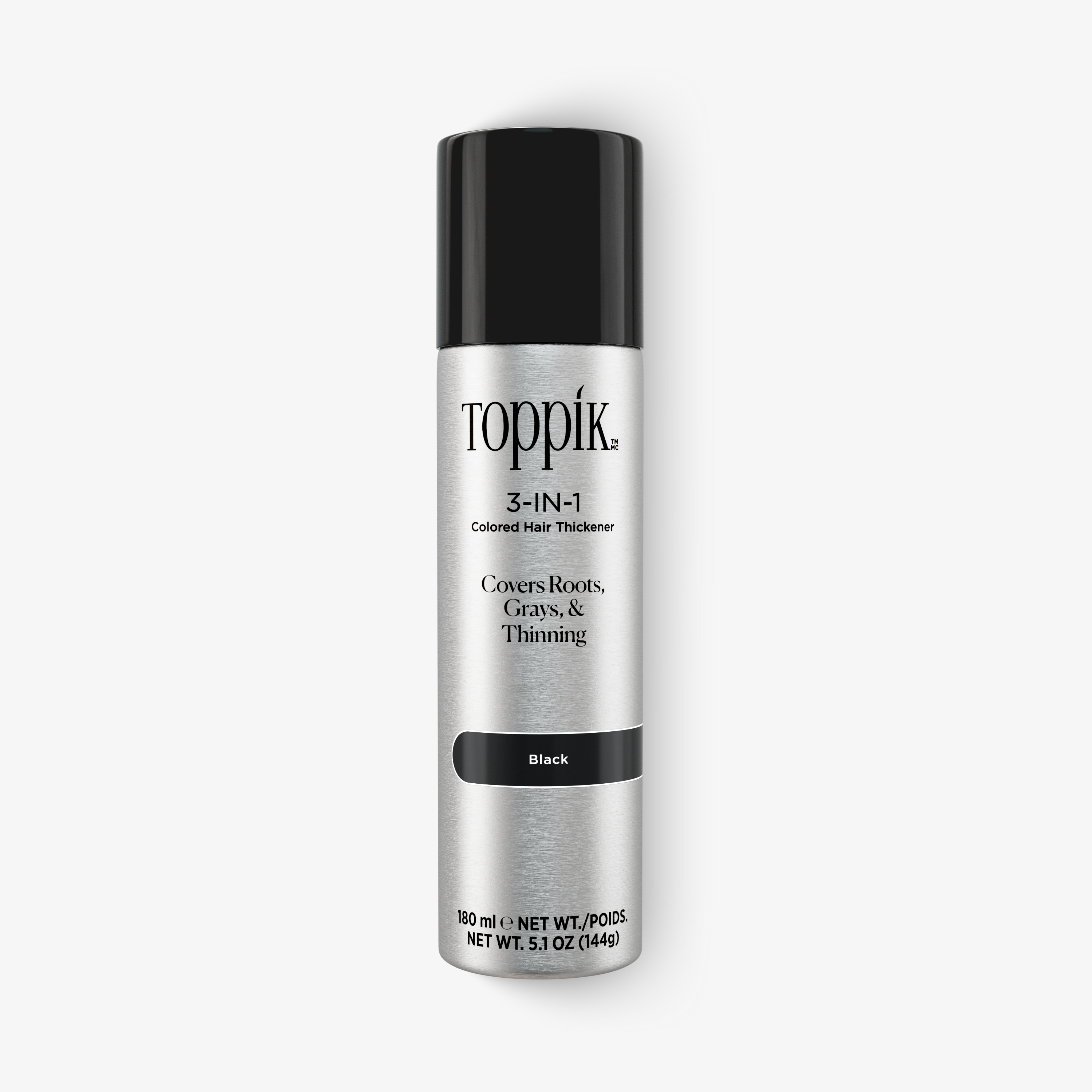 toppik-colored-hair-thickener-spray-colorant-densifiant image 1