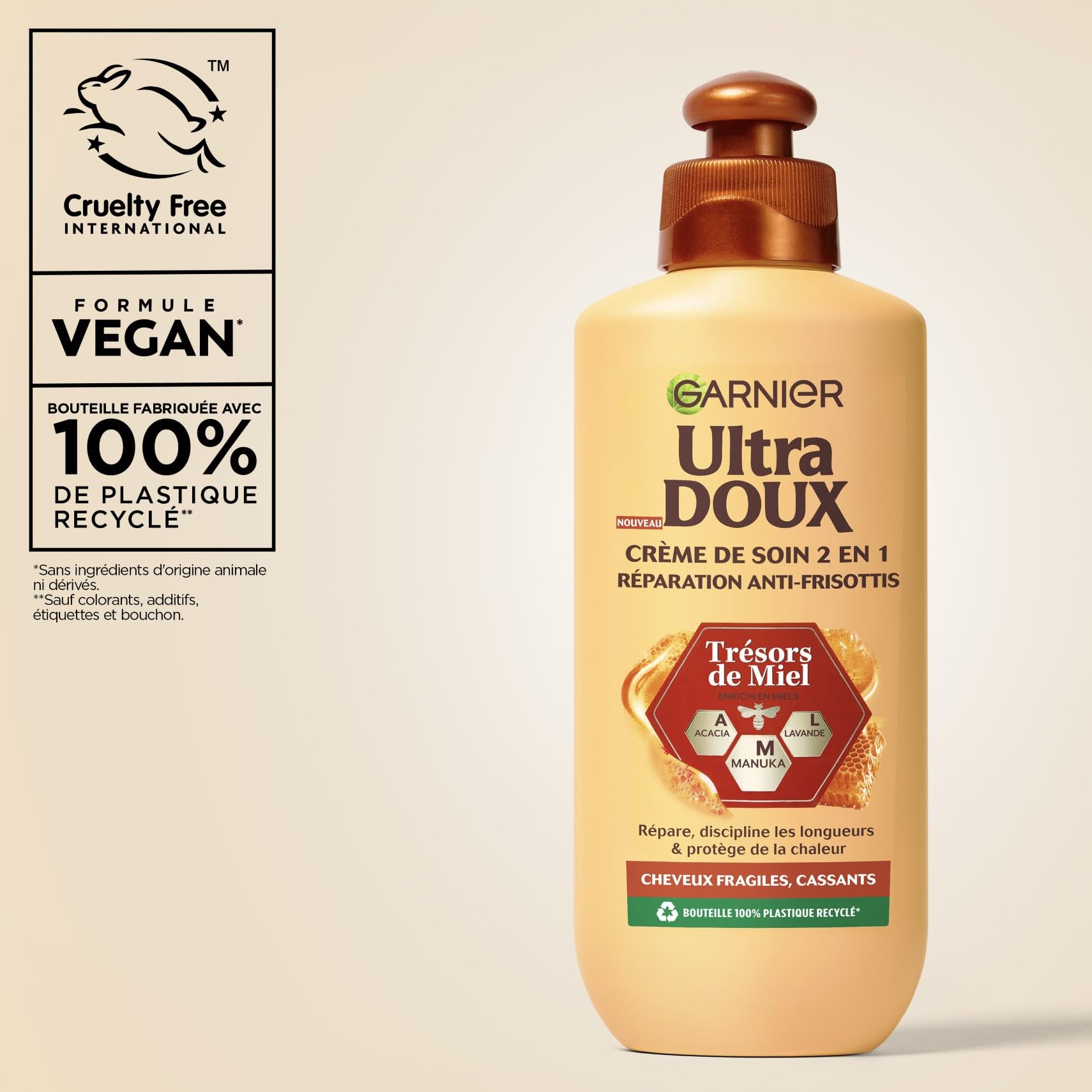 garnier-ultra-doux-tr-sors-de-miel-cr-me-soin-2-en-1-cheveux-fragiles-cassants-2 image 8
