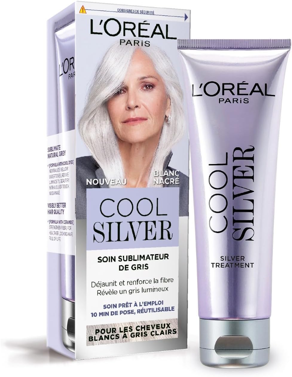 l-or-al-paris-cool-silver-soin-sublimateur-gris-blanc-nacr-d-jaunissant image 1