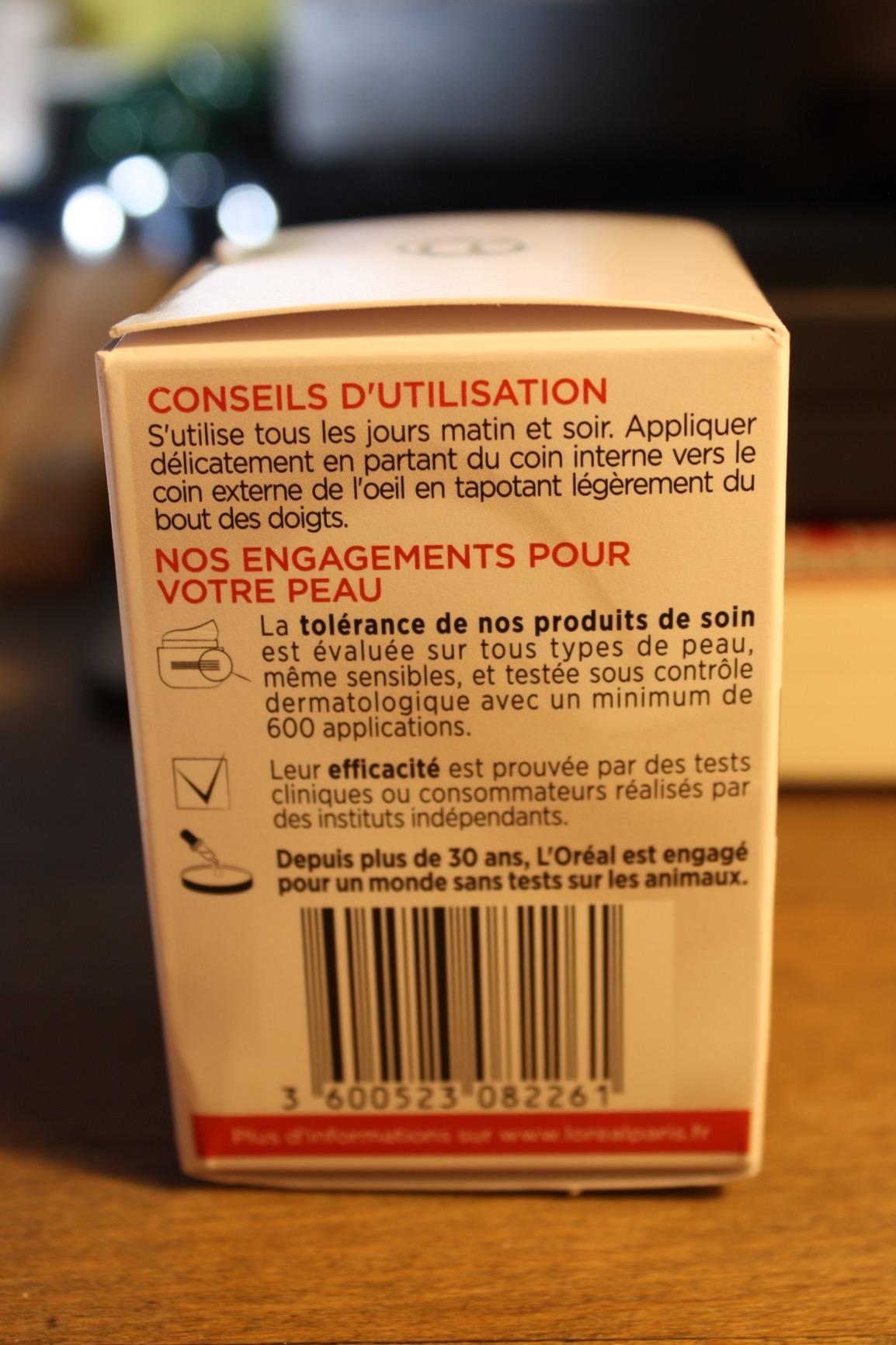 Parfait sous l'anti-cernes