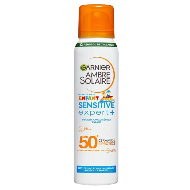 garnier-ambre-solaire-brume-anti-sable-kids-fps-50-150-ml-c-ramides image 1