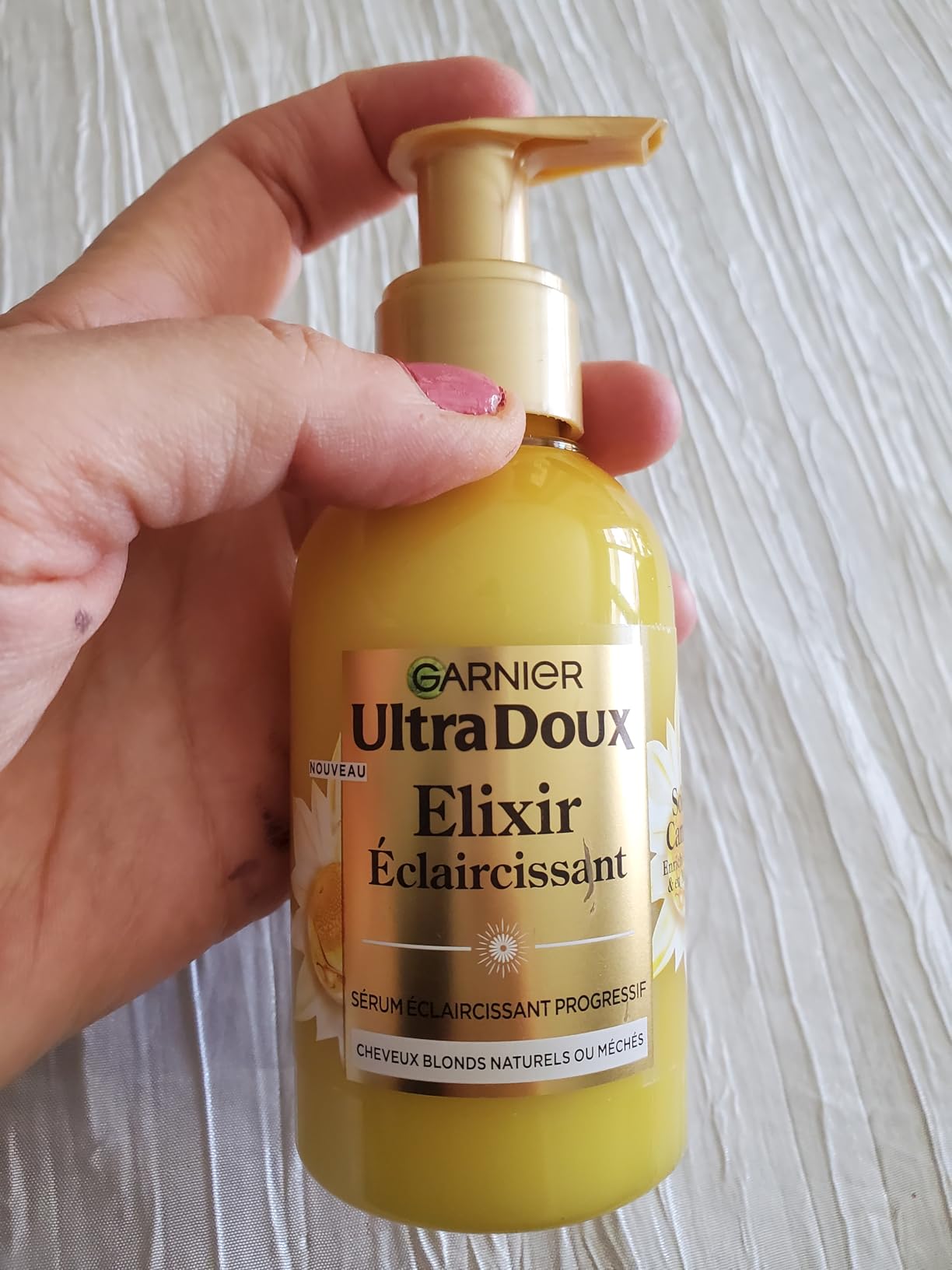 Pas adapté à mes cheveux bruns clairs