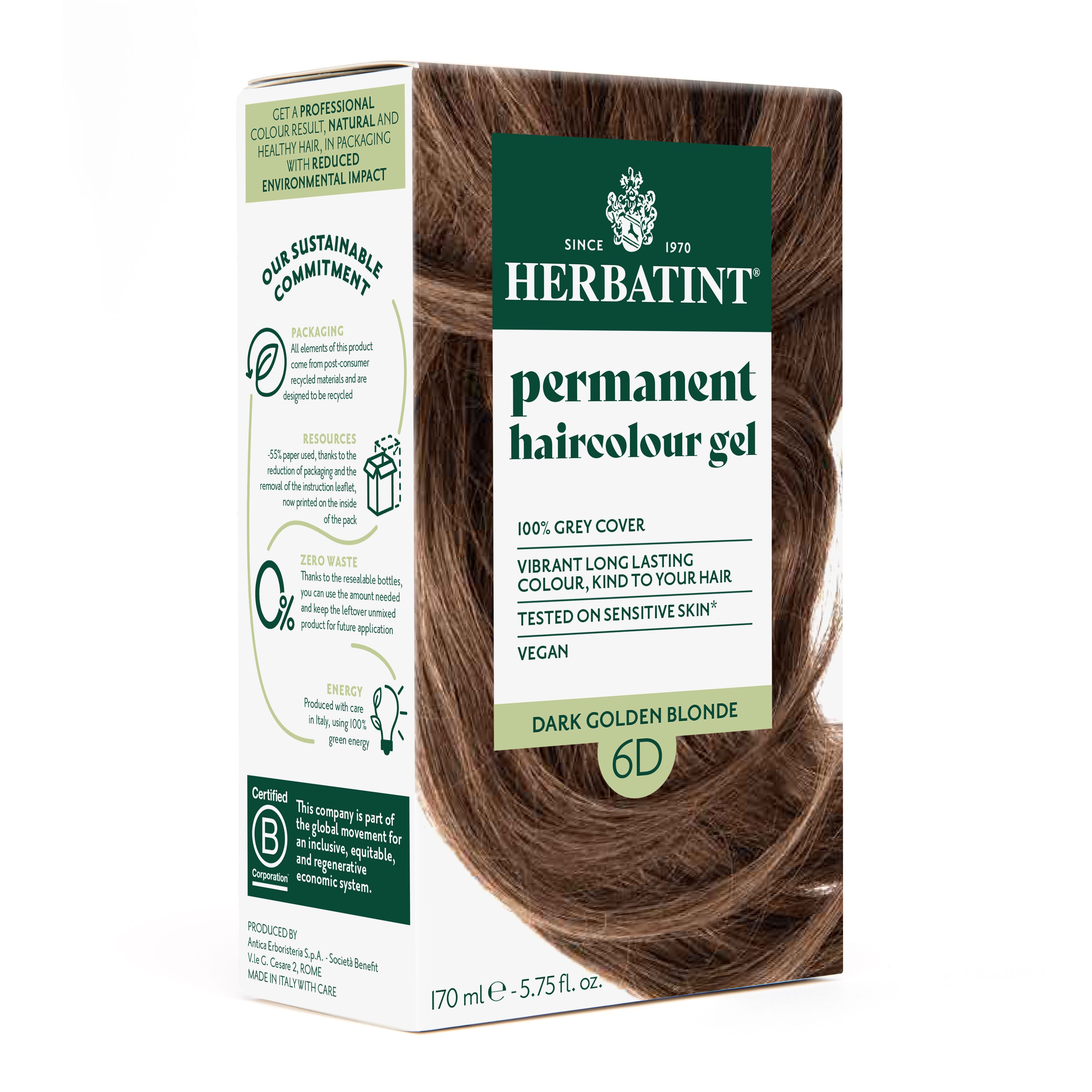 herbatint-6d-blond-fonc-dor-soin-colorant-permanent-170-ml image 1