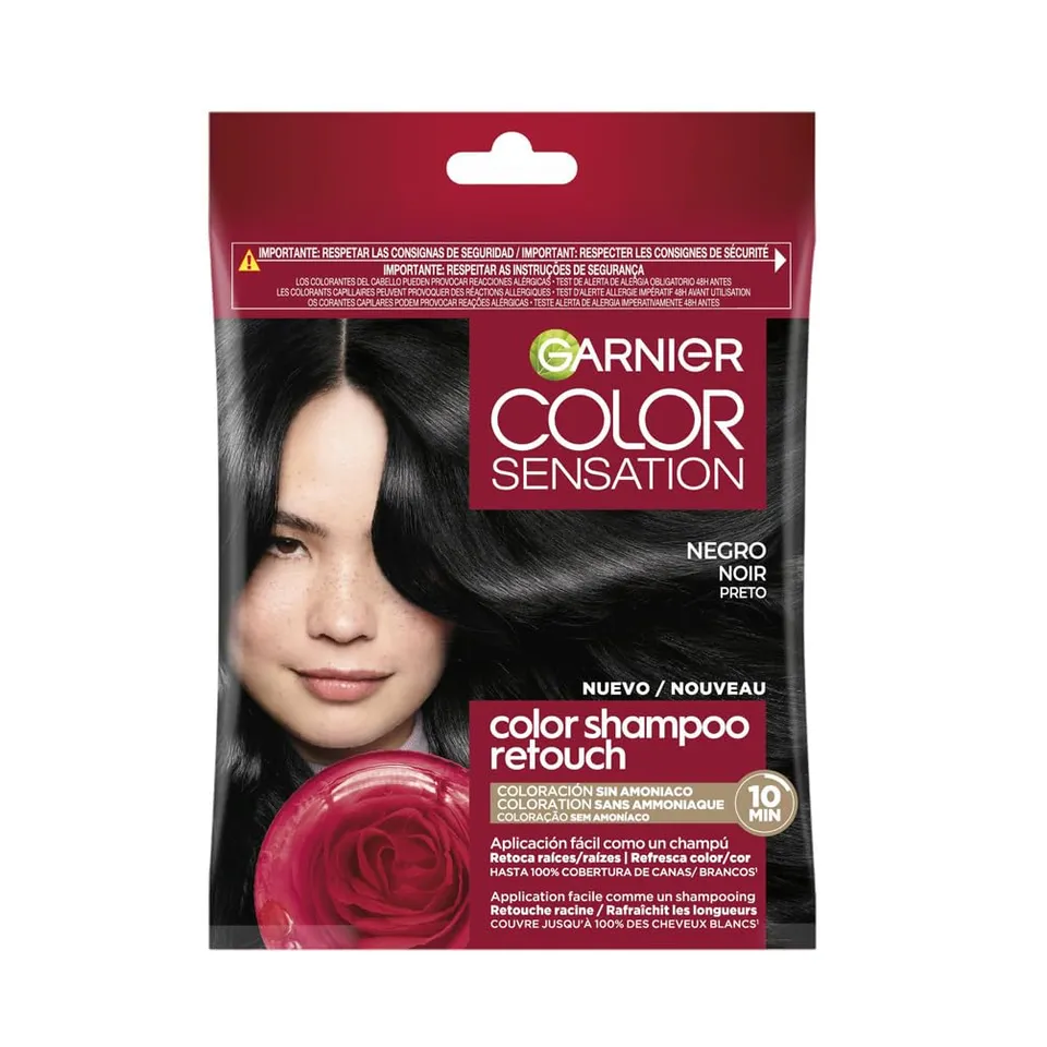 garnier-color-shampoo-retouch-coloration-racines-permanente-noir-10-minutes image 1
