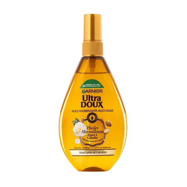 garnier-ultra-doux-huile-merveilleuse-argan-cam-lia-150-ml image 1