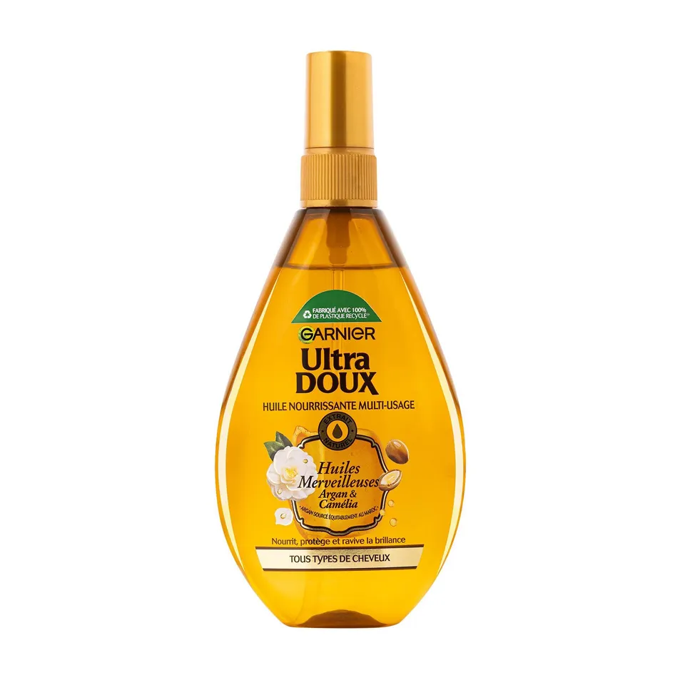 garnier-ultra-doux-huile-merveilleuse-argan-cam-lia-150-ml image 1