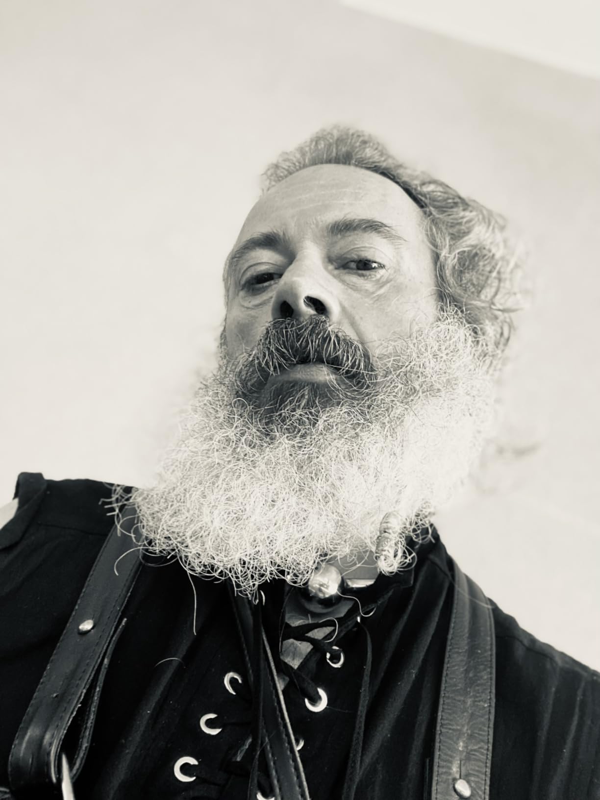 Barbe douce et disciplinée