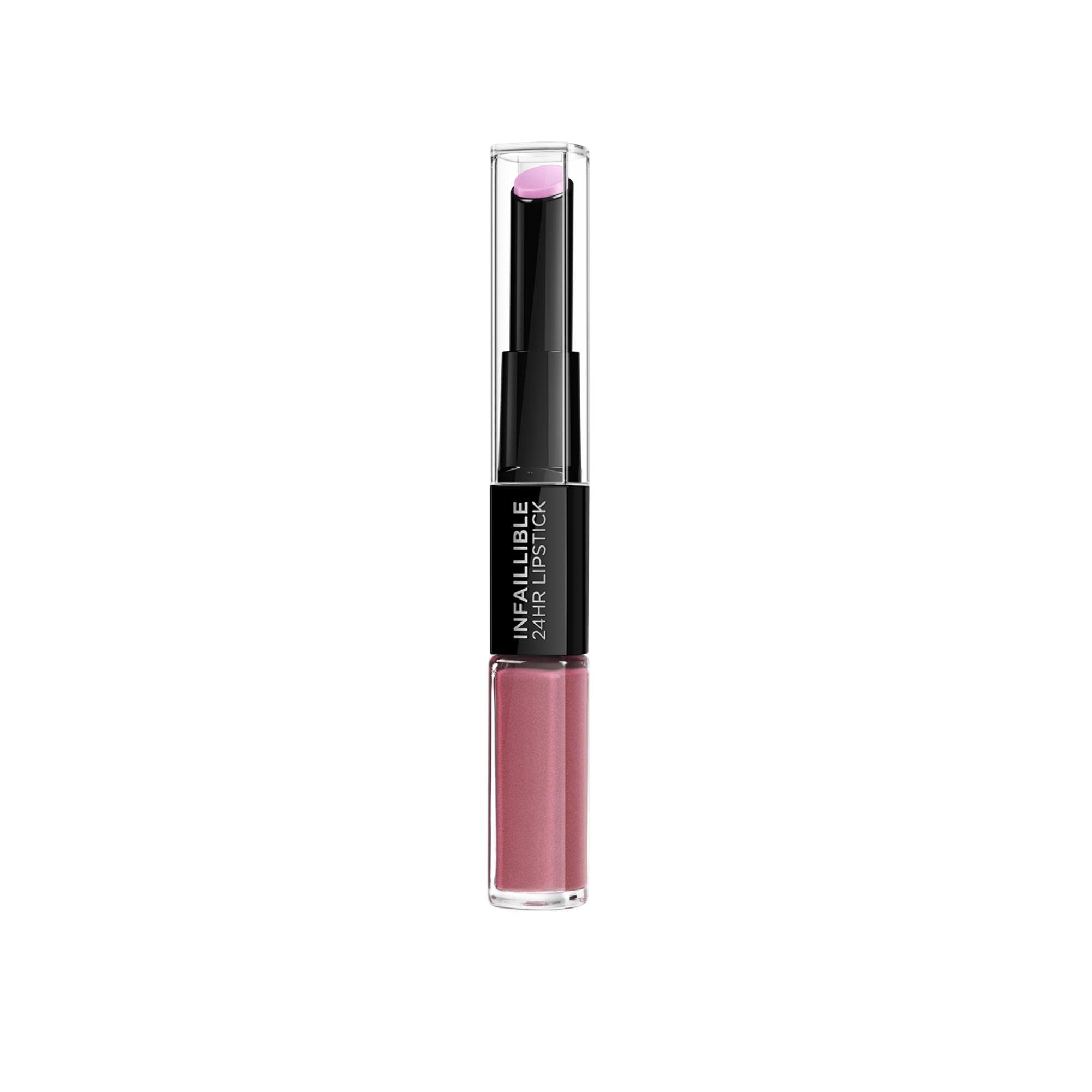 l-or-al-paris-infaillible-rouge-l-vres-duo-213-toujours-teaberry-tenue-24h image 1