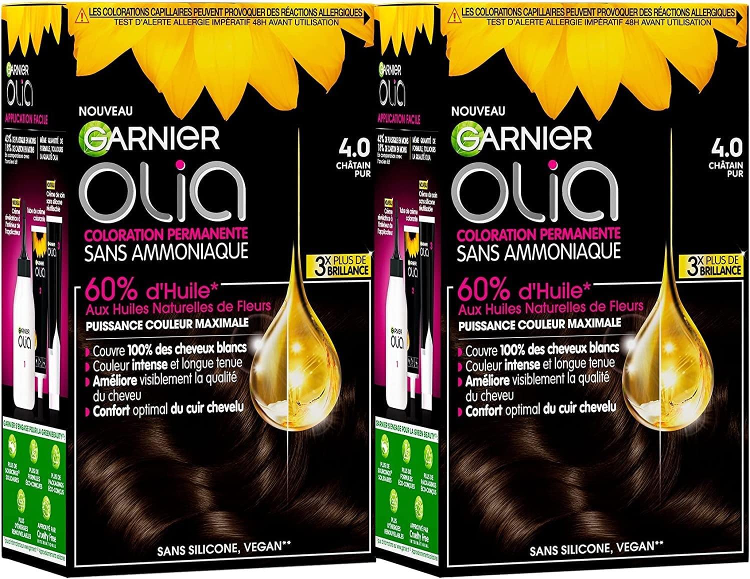 garnier-olia-coloration-permanente-sans-ammoniaque-ch-tain-pur-4-0-lot-de-2 image 1