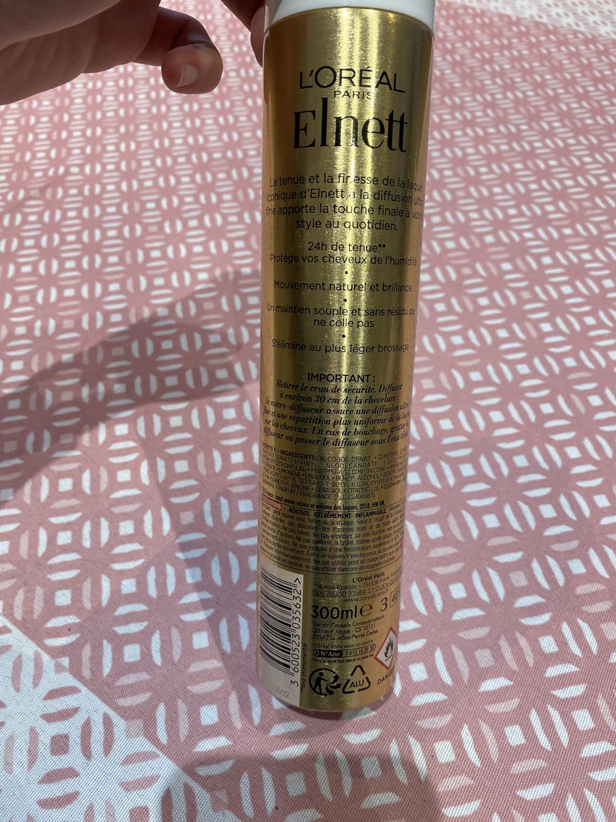 Efficace mais parfum marqué