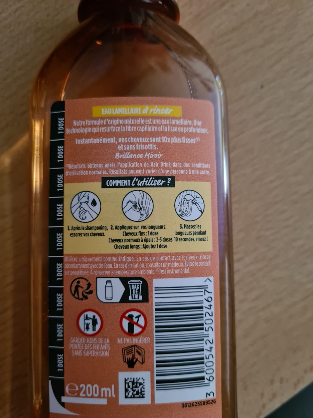 Pas pour cheveux très fins