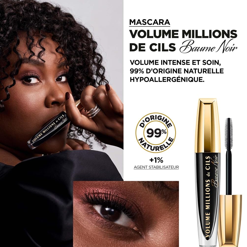 l-or-al-paris-trousse-regard-mascara-volume-millions-de-cils-baume-noir-eyeliner image 3