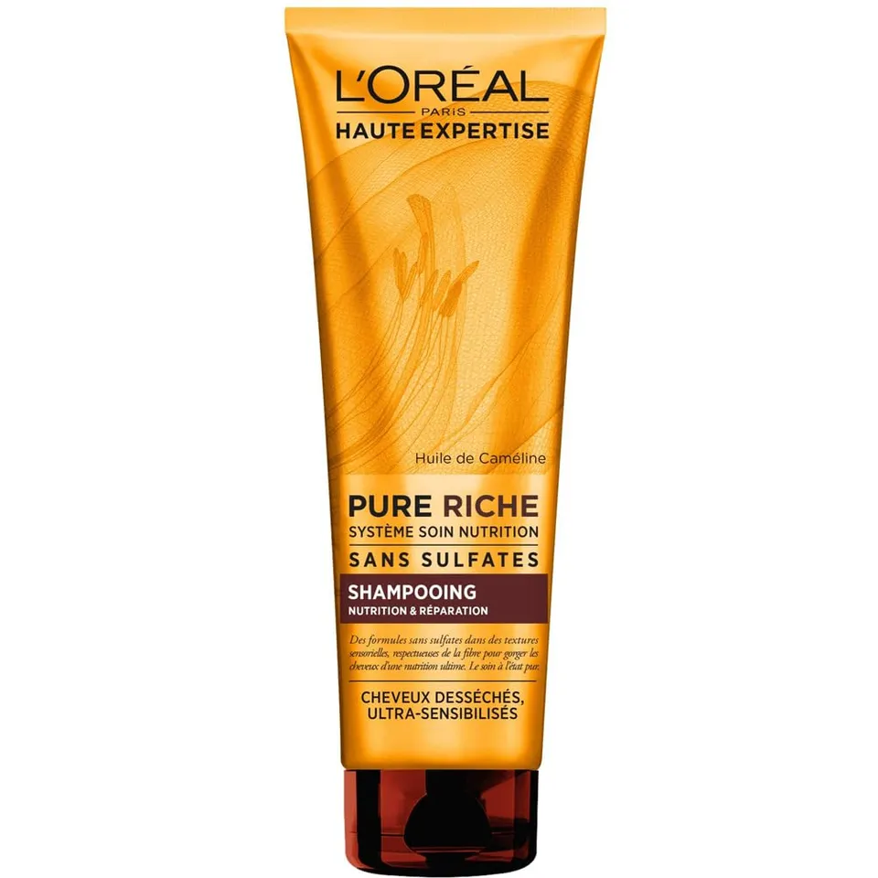 l-or-al-paris-pure-riche-shampooing-sans-sulfate-cam-line-250-ml-nutrition-cheve image 1