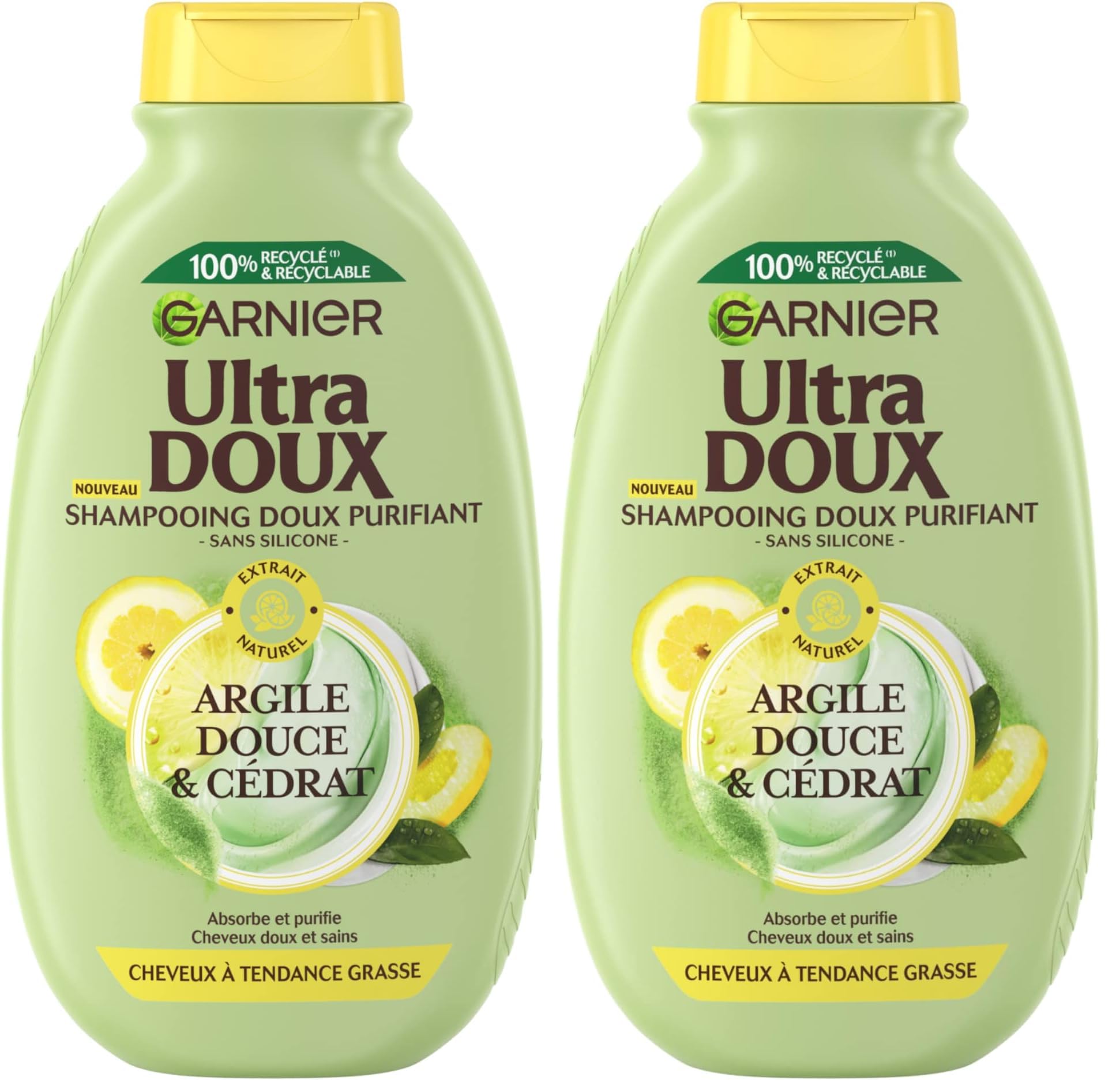 garnier-ultra-doux-shampooing-purifiant-argile-c-drat-cheveux-gras-300-ml image 2