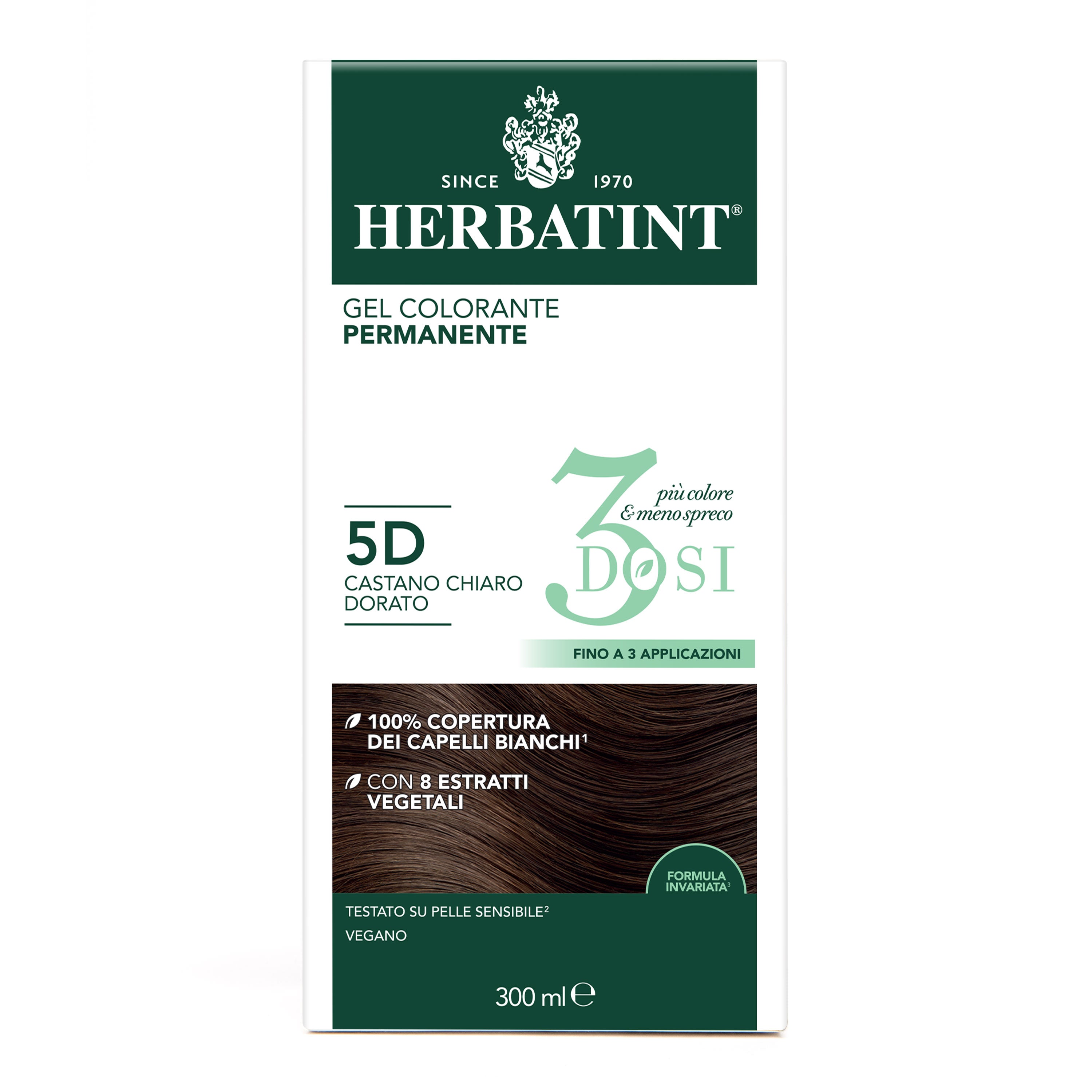herbatint-5d-ch-tain-clair-dor-3dosi-soin-colorant-permanent-300-ml image 3