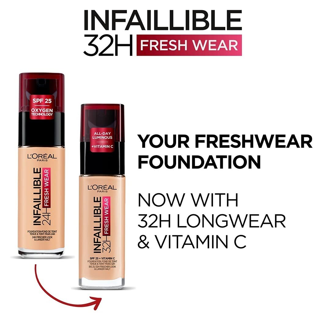 l-or-al-paris-infaillible-32h-fresh-wear-fond-de-teint-140r-beige-dor image 2