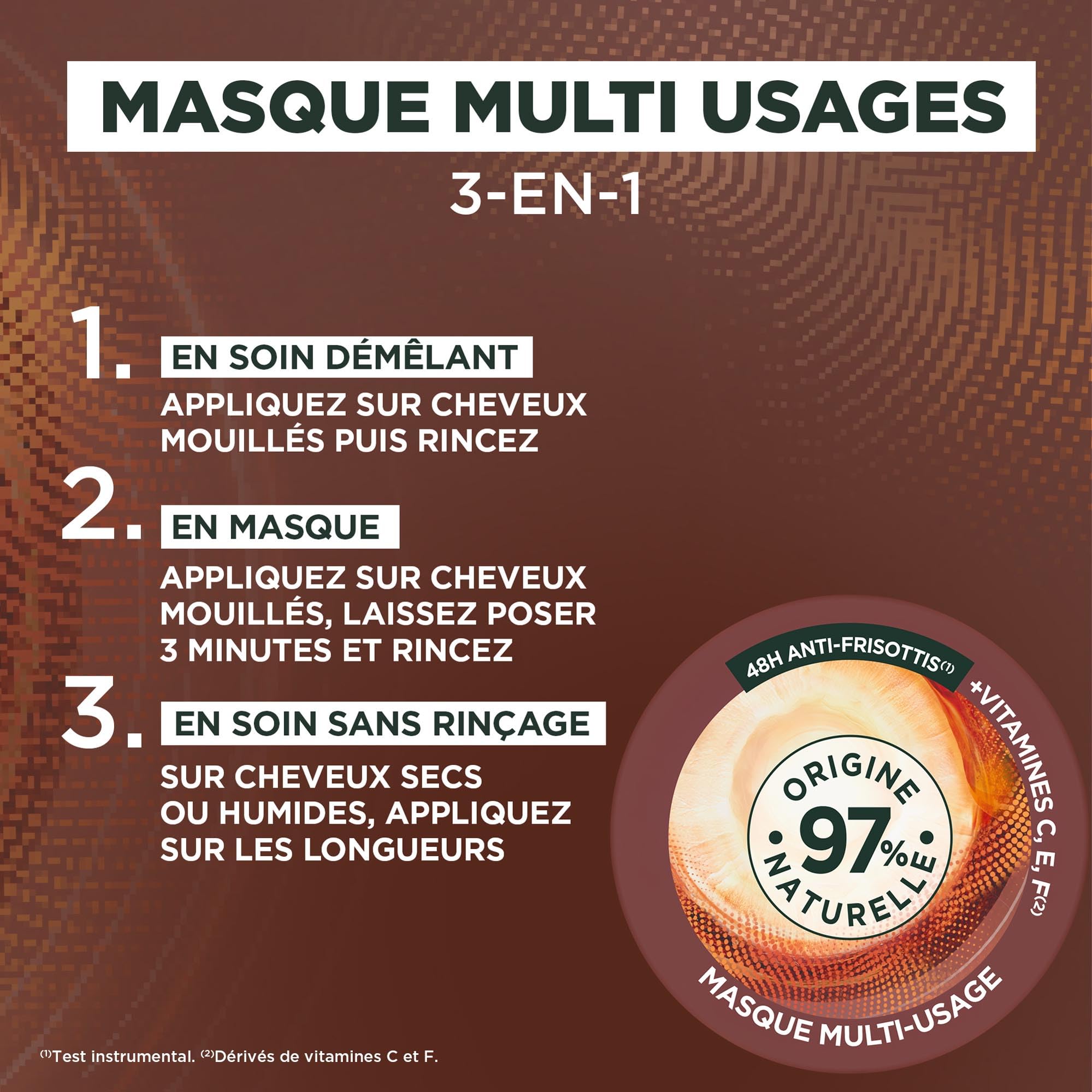 garnier-fructis-hair-food-masque-lissant-macadamia-48h-anti-frisottis-320-ml image 4