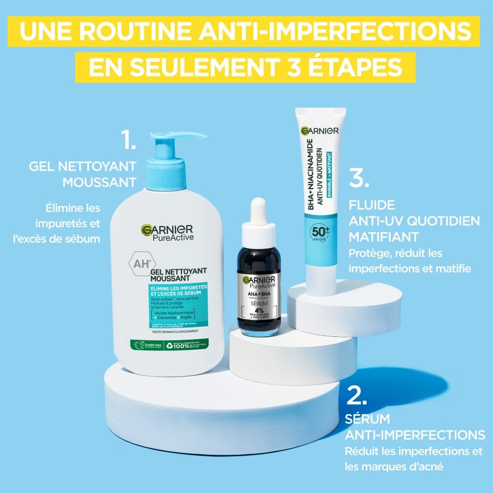 garnier-skinactive-fluide-anti-uv-matifiant-anti-imperfections-spf-50-bha-niacin image 8