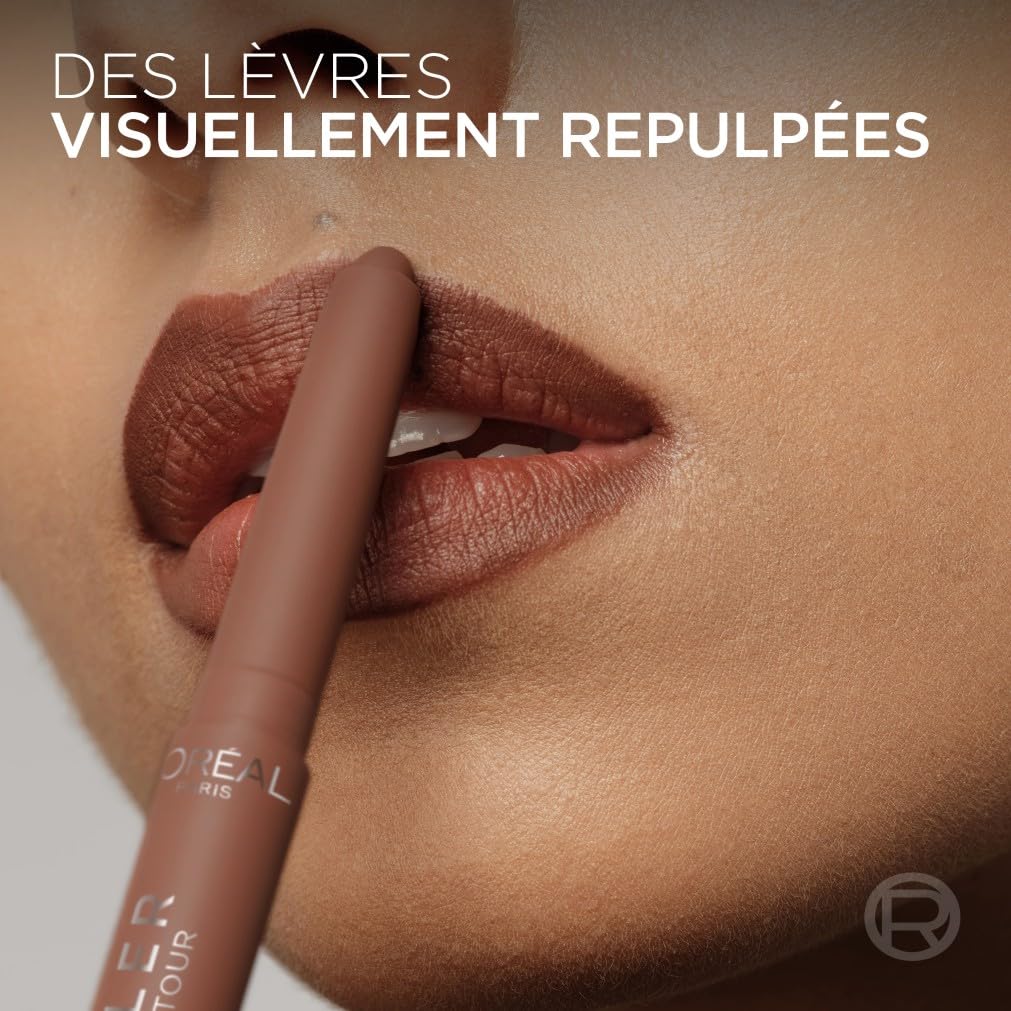 l-or-al-paris-blurfiller-crayon-contour-l-vres-effet-flout-teinte-worth-it image 4