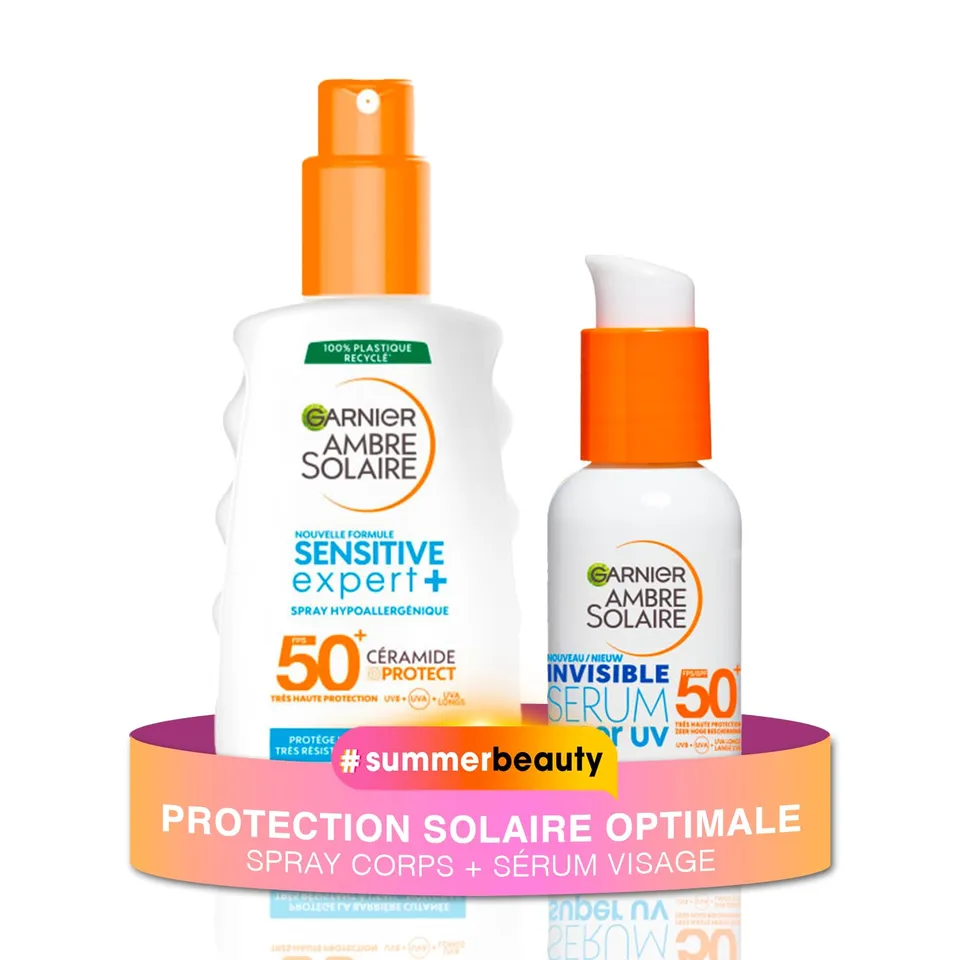garnier-ambre-solaire-duo-protection-famille-s-rum-uv-spf50-spray-sensitive-expe image 1