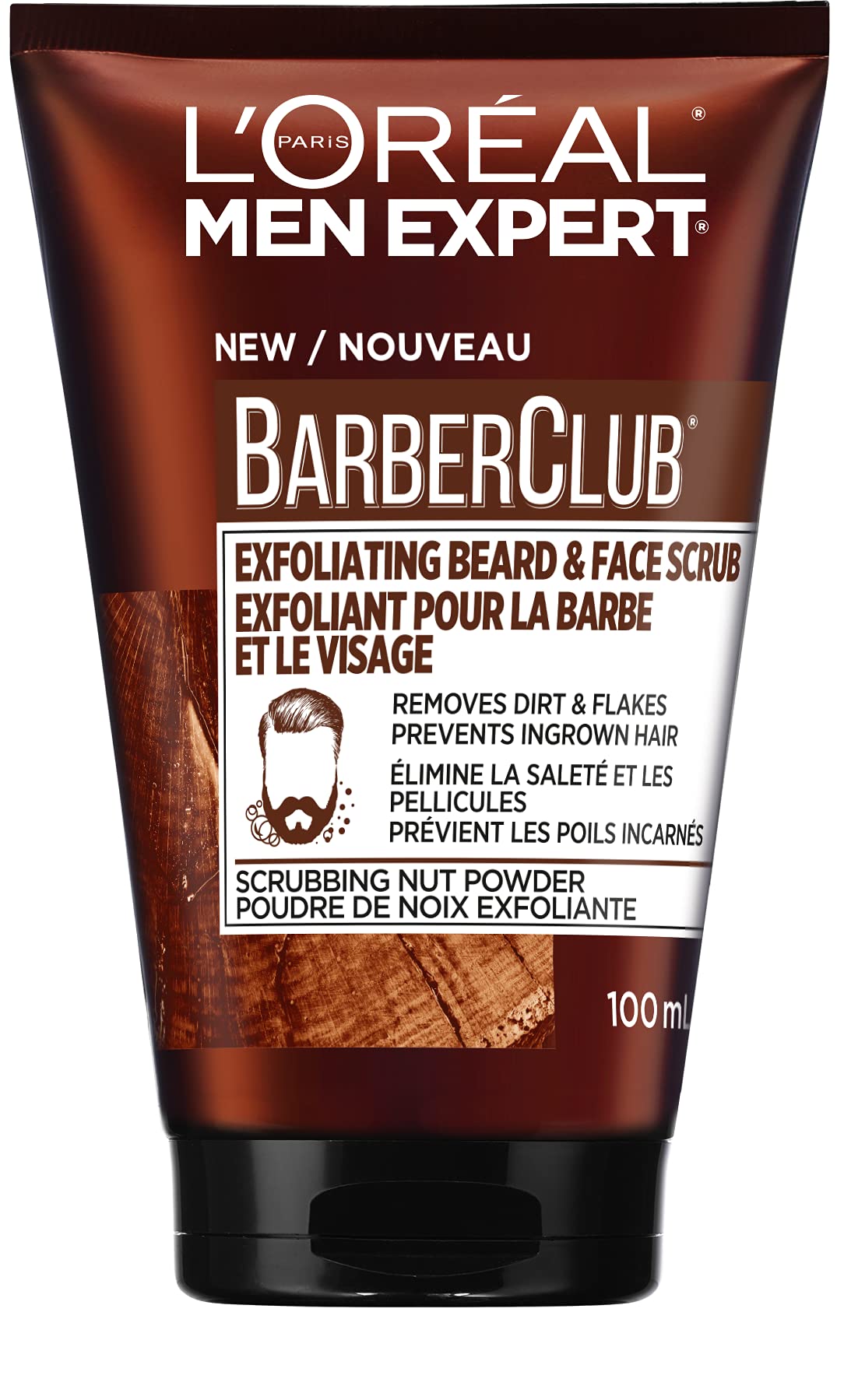 l-or-al-men-expert-barber-club-exfoliant-barbe-visage-homme image 1