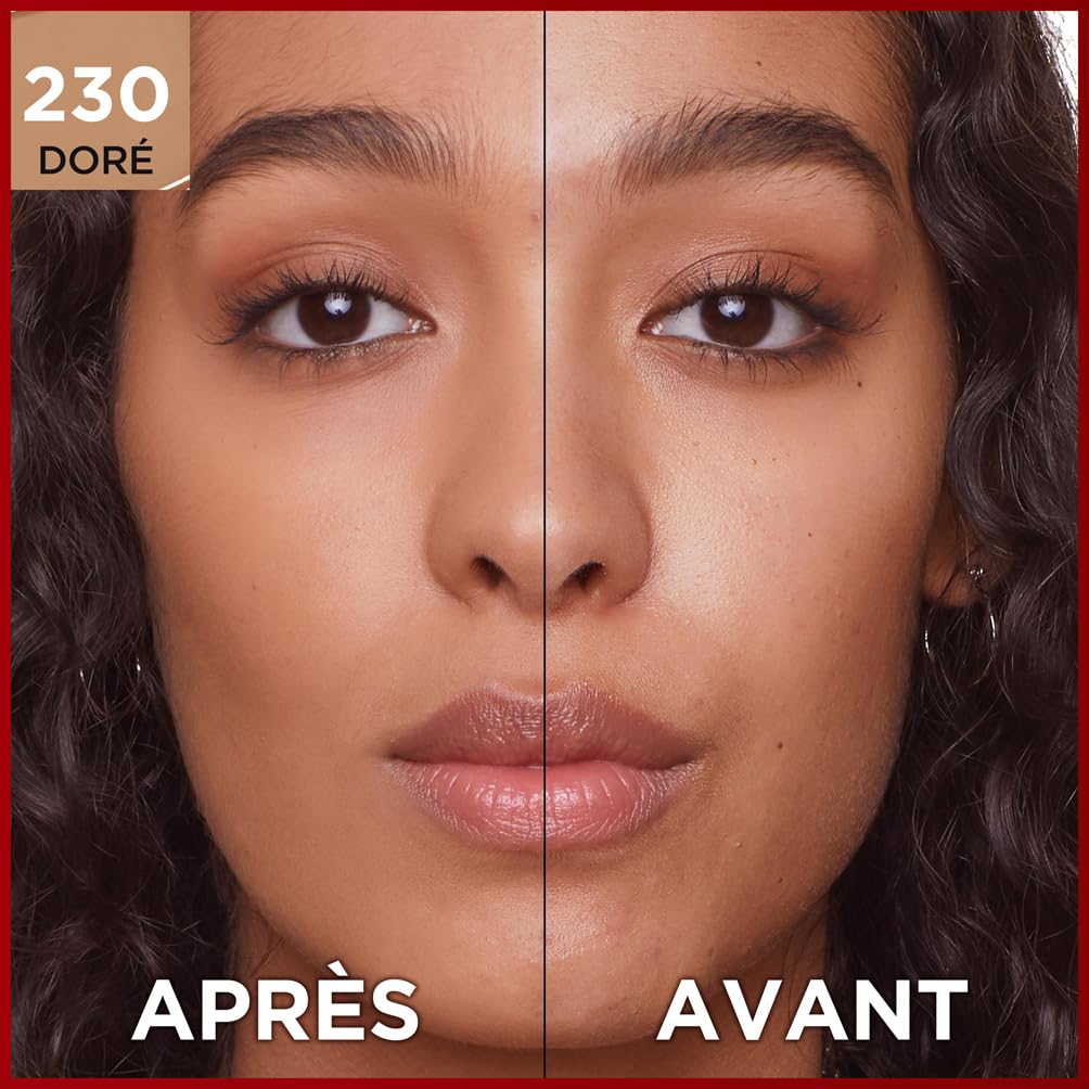 l-or-al-paris-infaillible-32h-matte-cover-fond-de-teint-230-sous-ton-dor-30ml image 3
