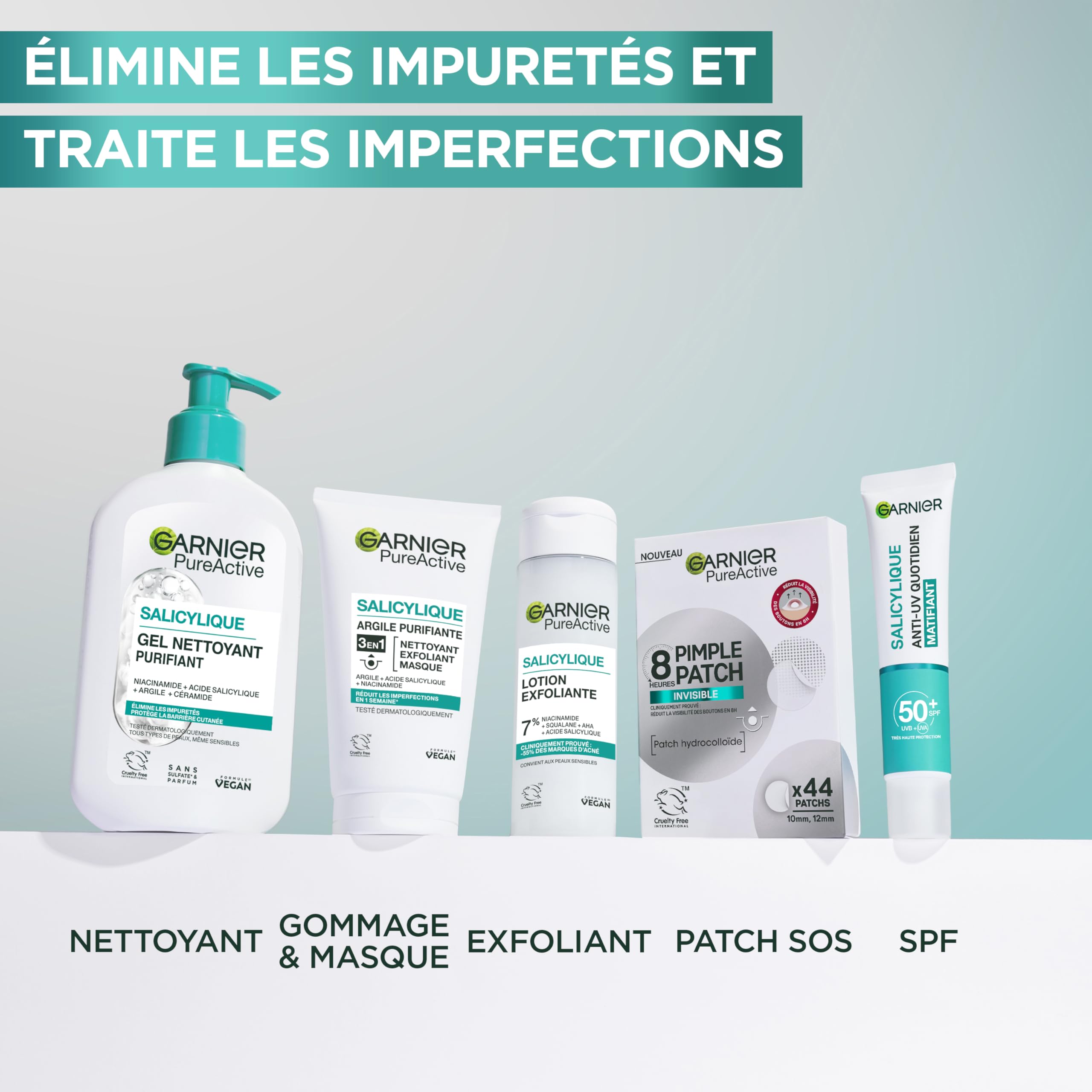 garnier-pureactive-routine-salicylique-gel-nettoyant-lotion-exfoliante image 8