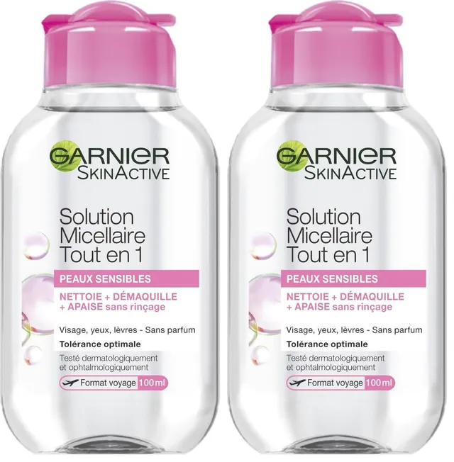 garnier-skin-active-eau-micellaire-tout-en-1-peau-sensible-100-ml image 1