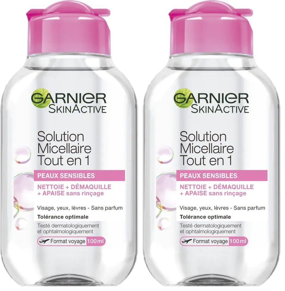 garnier-skin-active-eau-micellaire-tout-en-1-peau-sensible-100-ml image 1