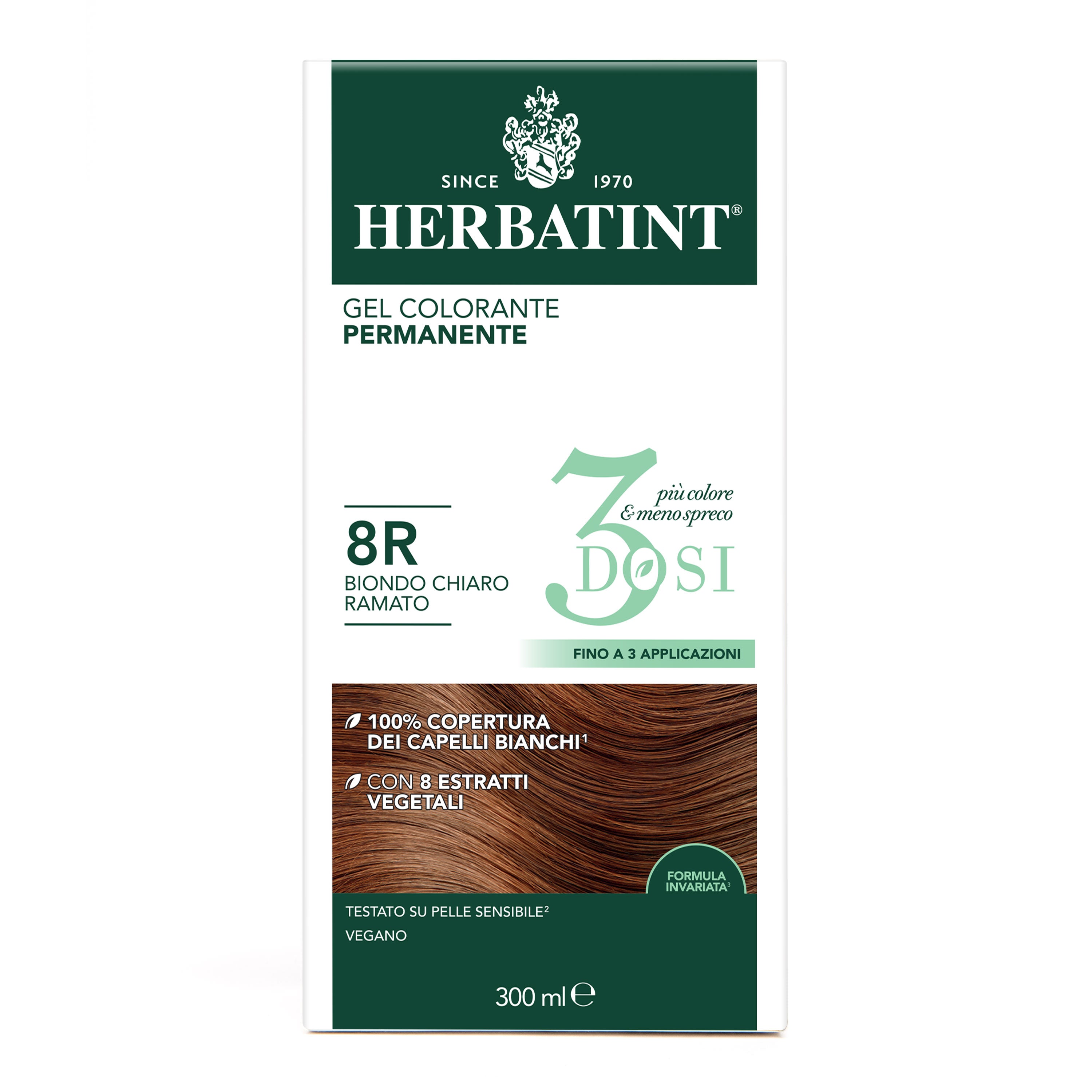 herbatint-soin-colorant-permanent-3dosi-8r-blond-cuivr-clair-300-ml image 3