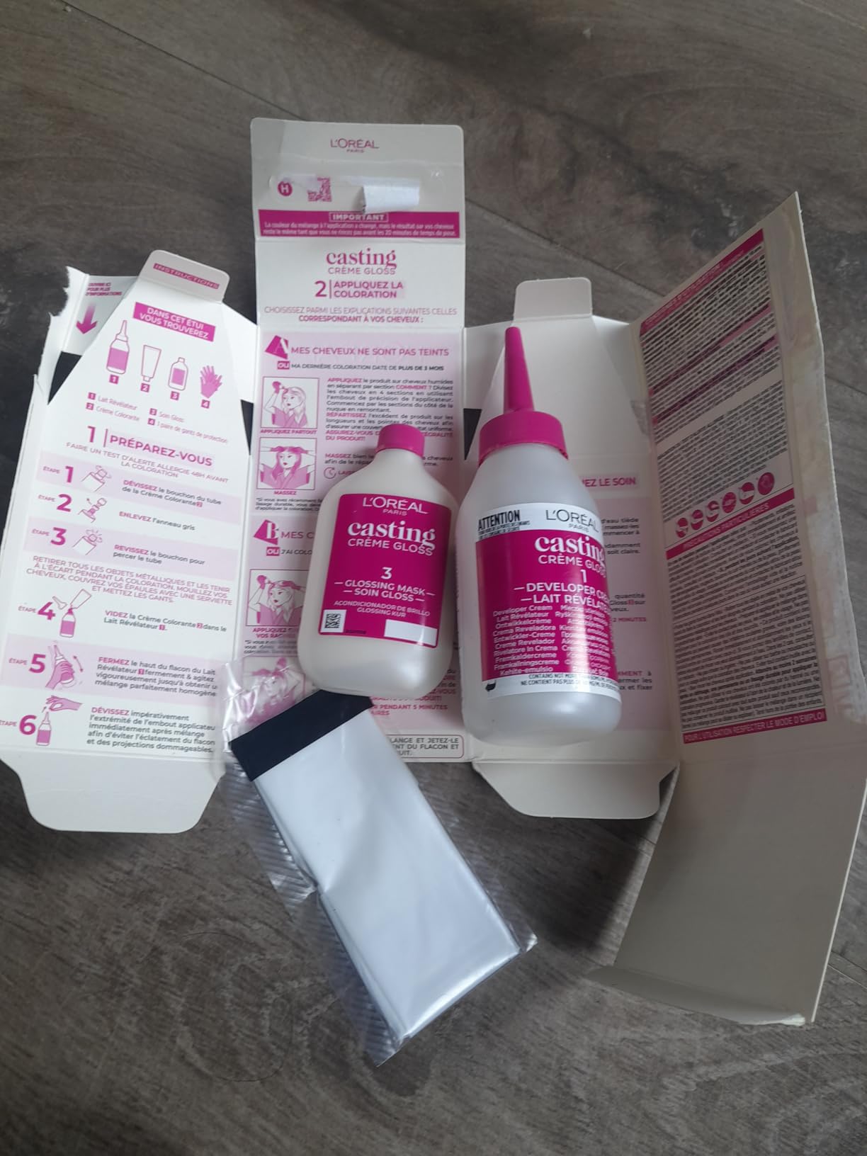 Très bon gloss colorant