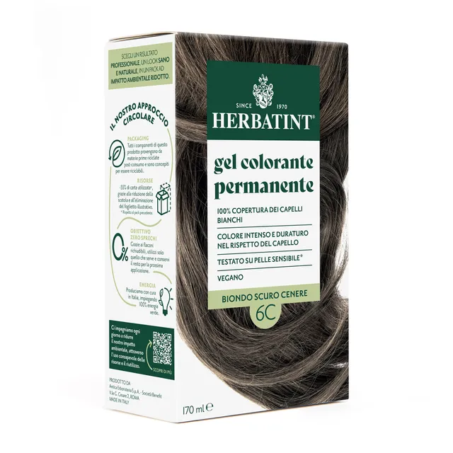 herbatint-6c-ch-tain-clair-cendr-soin-colorant-permanent-170-ml image 1