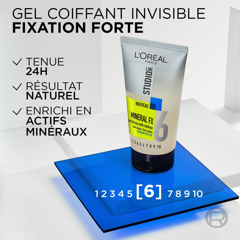 l-or-al-paris-studio-line-mineral-fx-gel-coiffant-fixation-forte-150-ml image 3