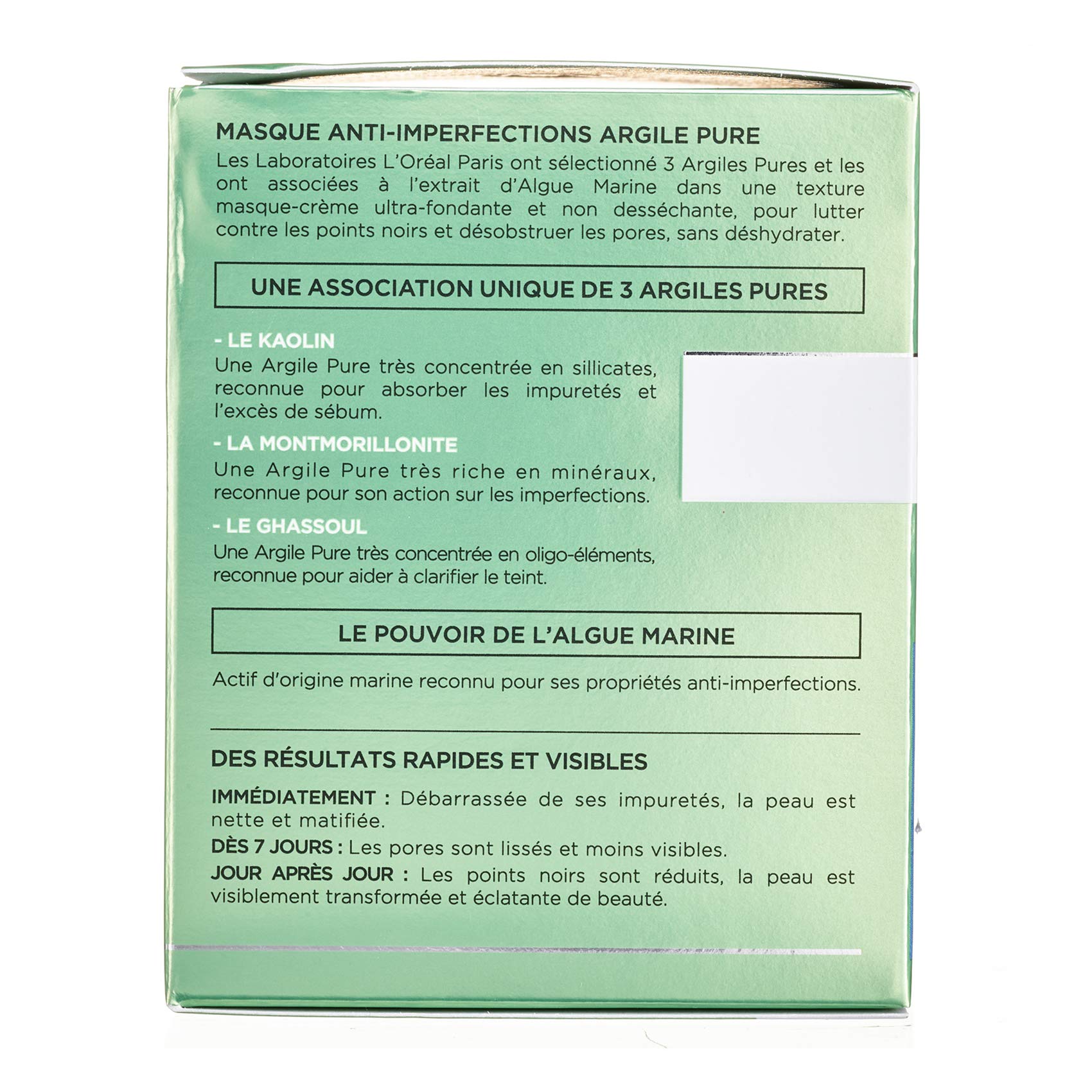 l-or-al-paris-argiles-pures-masque-visage-anti-imperfections-algue-marine-50-ml image 5