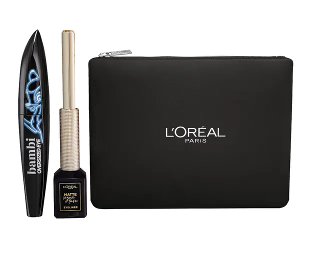 l-or-al-paris-trousse-regard-bambi-eye-coffret-mascara-oversized-eyeliner-matte- image 1