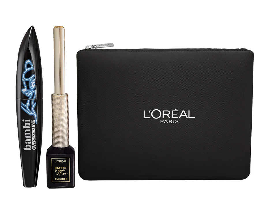 l-or-al-paris-trousse-regard-bambi-eye-coffret-mascara-oversized-eyeliner-matte- image 1