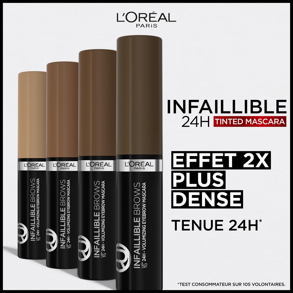 l-or-al-paris-infaillible-24h-tinted-mascara-sourcils-volumateur-blonde-101-5-ml image 2