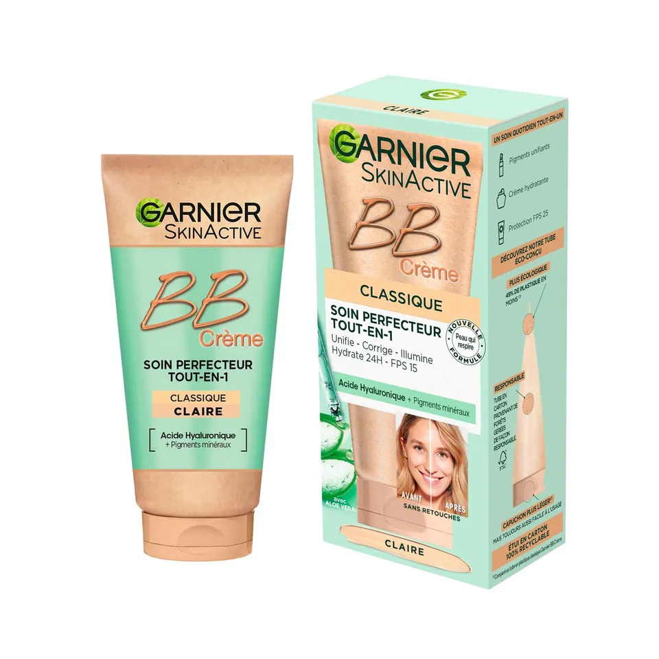 garnier-skin-active-bb-cr-me-classique-claire-fps-15-50-ml image 1