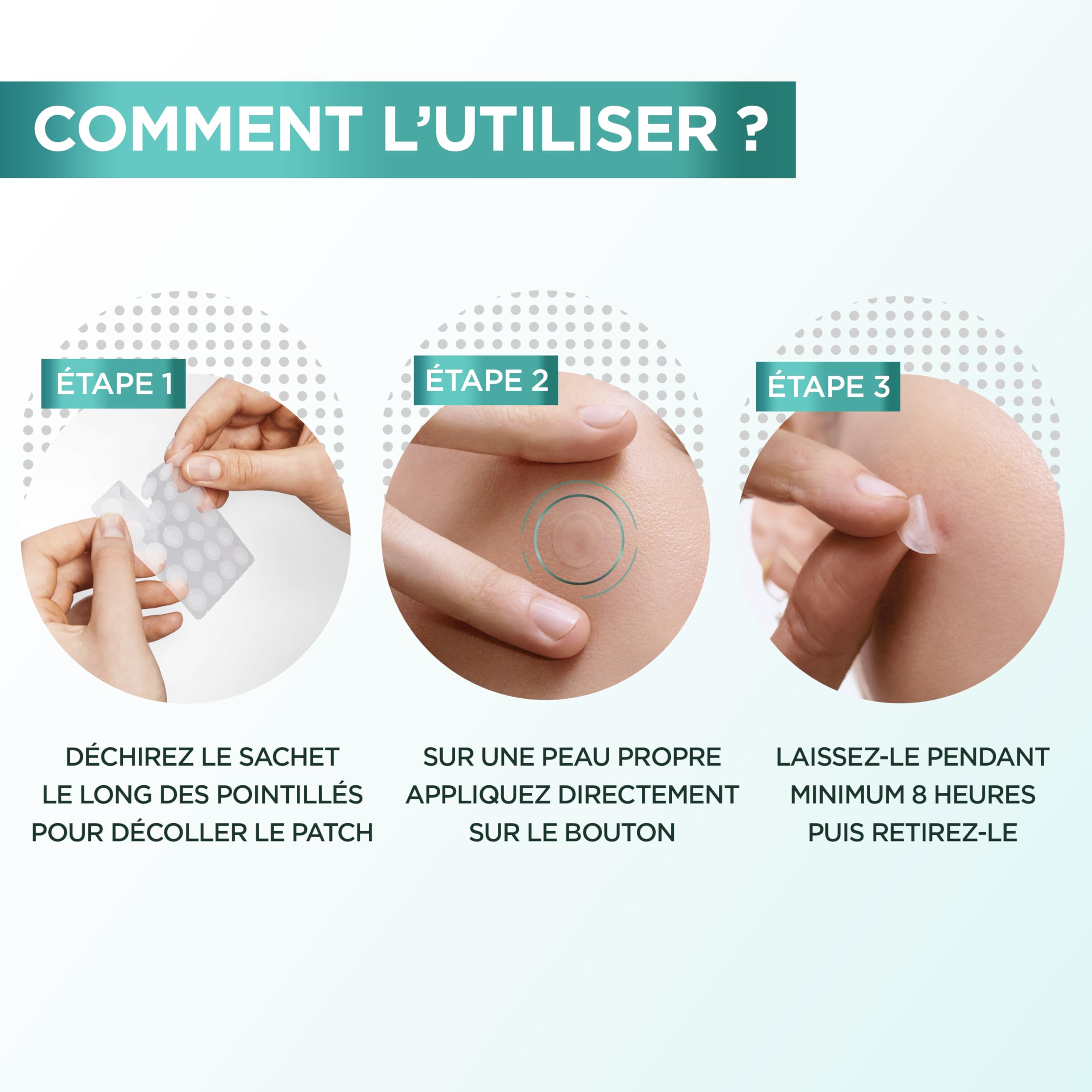 garnier-pure-active-patch-bouton-hydrocollo-de-2-x-22-pi-ces image 4