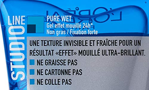 l-or-al-paris-studio-line-gel-coiffant-pure-wet-effet-mouill-150-ml image 6