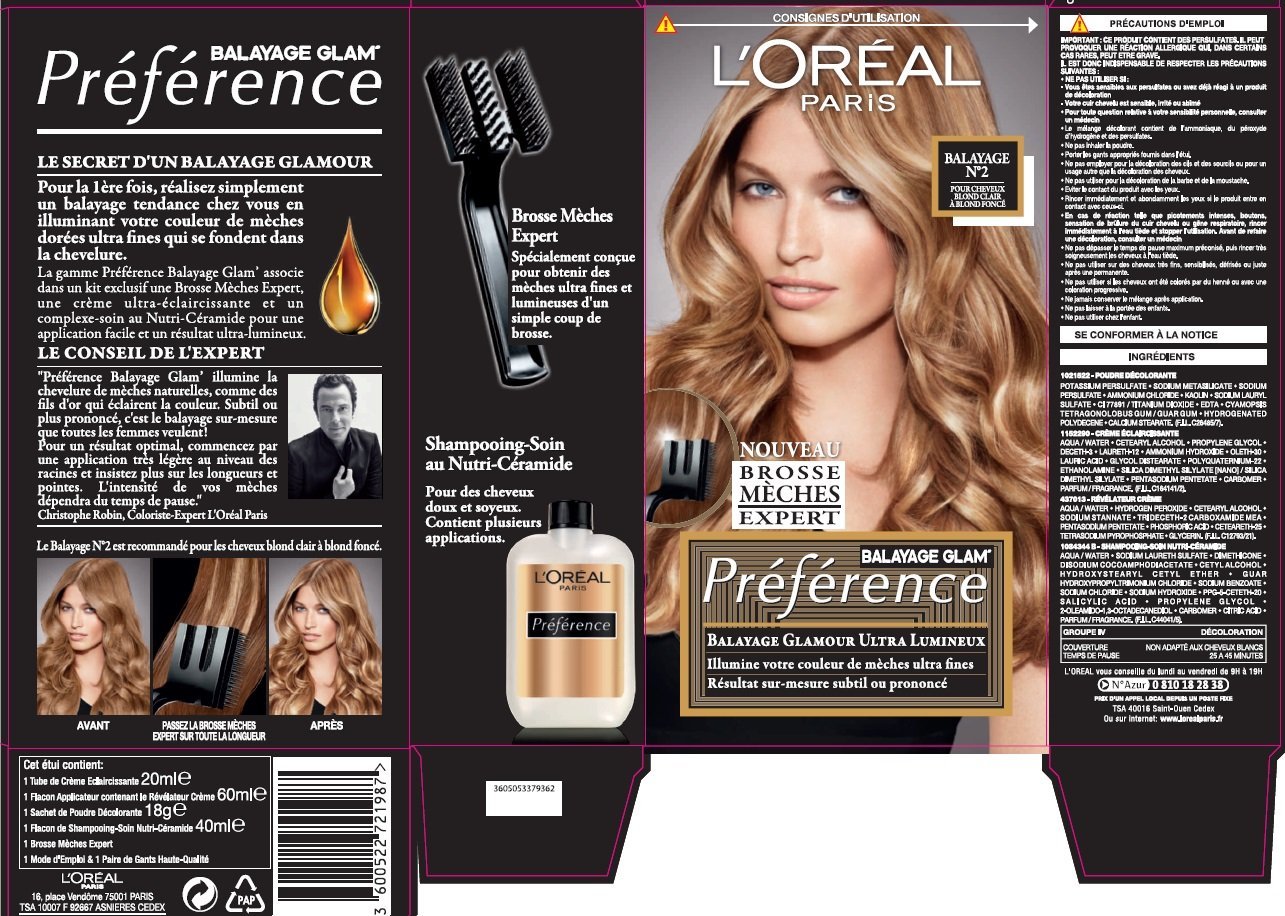l-or-al-paris-pr-f-rence-kit-m-ches-balayage-n-2-blond-clair-blond-fonc image 2