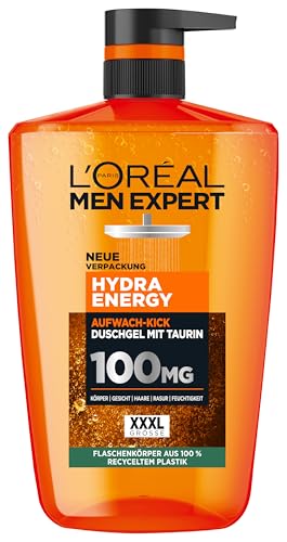l-or-al-paris-men-expert-hydra-energy-gel-douche-et-shampooing-3-en-1-taurine-10 image 8