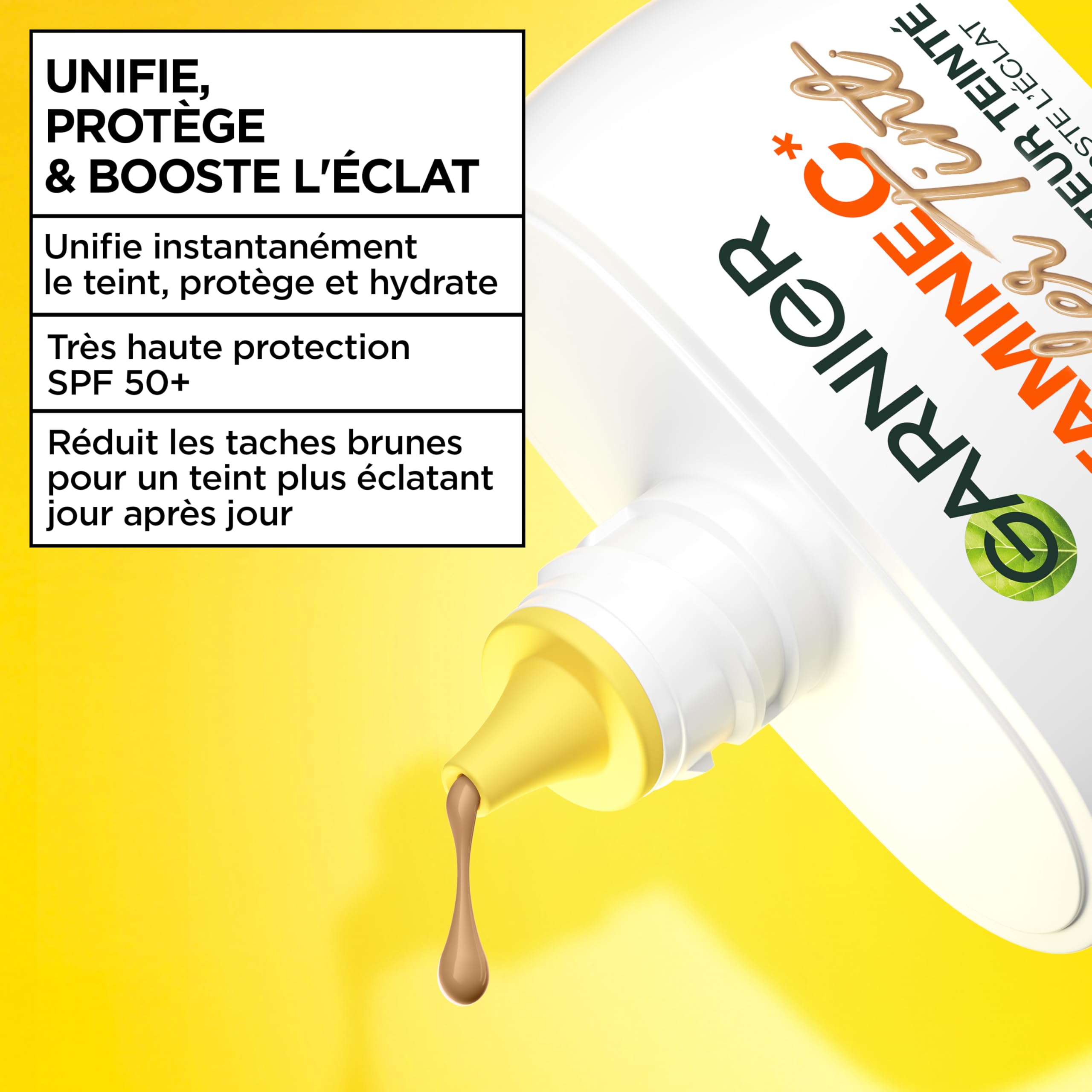 garnier-wonder-tint-fluide-teint-spf50-vitamine-c-medium-40-ml image 2
