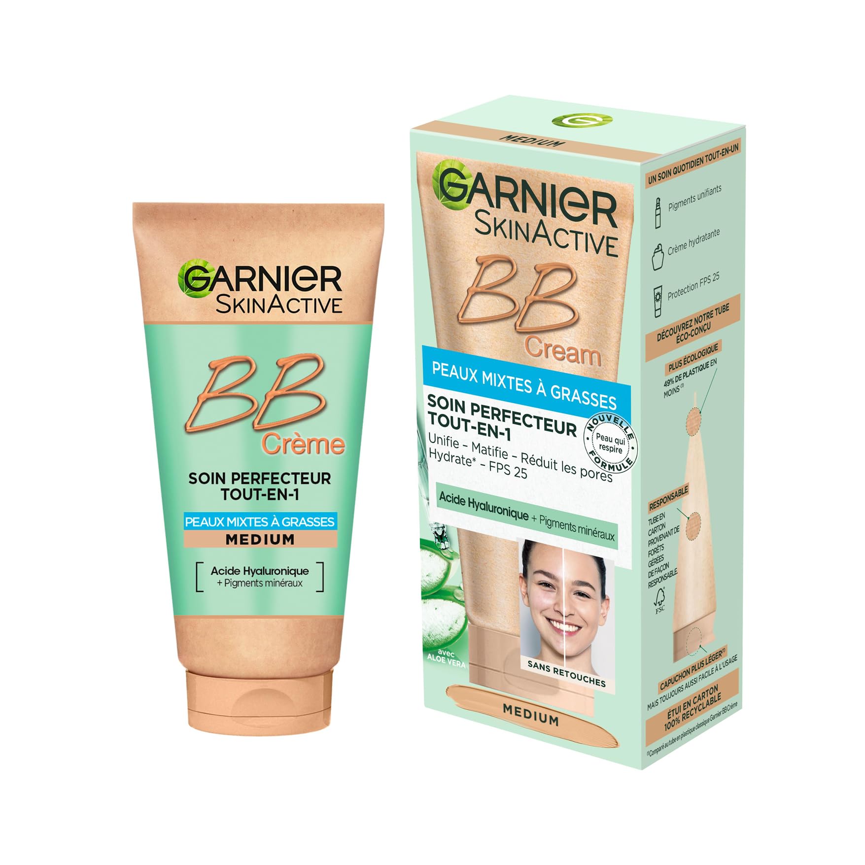 garnier-skin-active-bb-cr-me-soin-perfecteur-tout-en-1-anti-imperfections-fps-25 image 1
