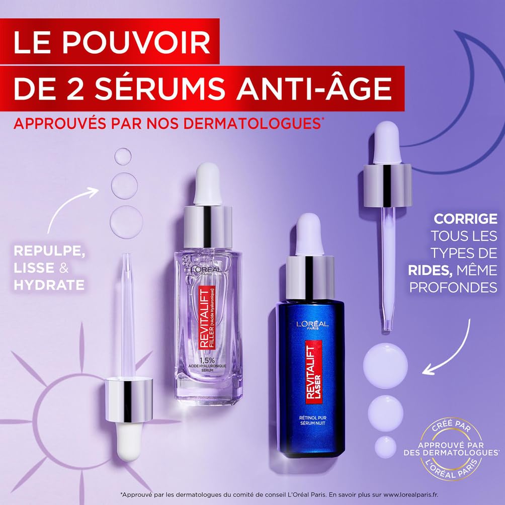 l-or-al-paris-revitalift-duo-s-rums-anti-ge-jour-et-nuit-2-x-30-ml image 2