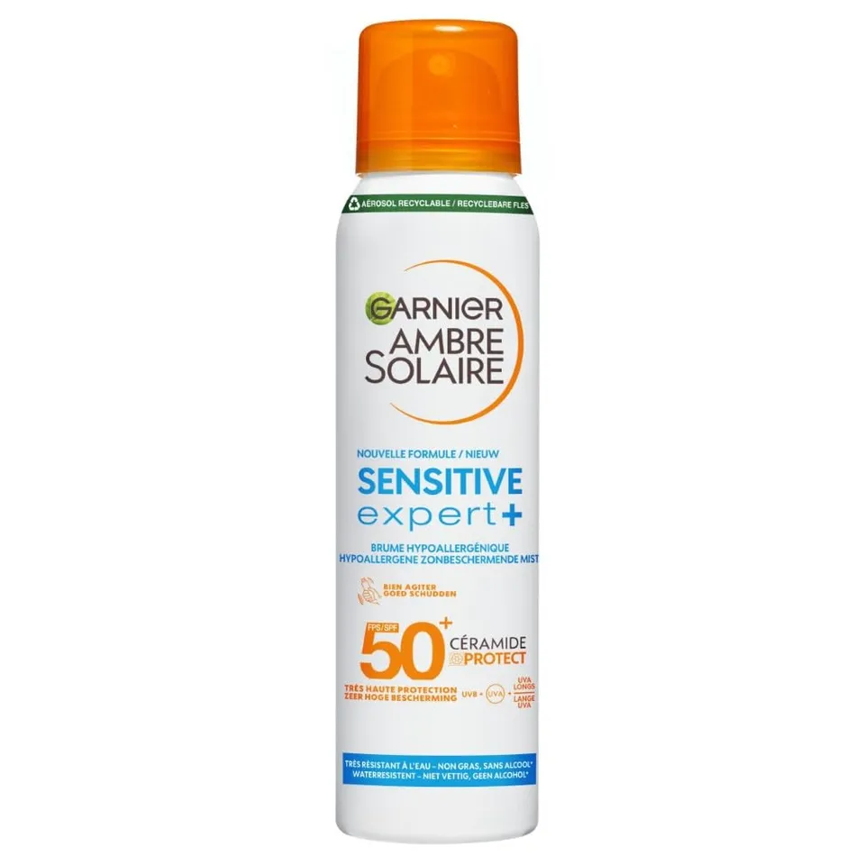 garnier-ambre-solaire-sensitive-expert-brume-solaire-fps50-150-ml image 1