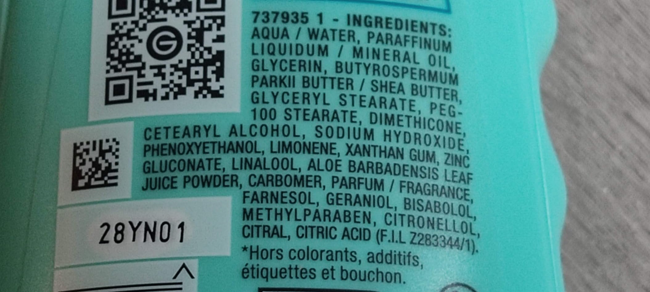 Douceur aloe vera
