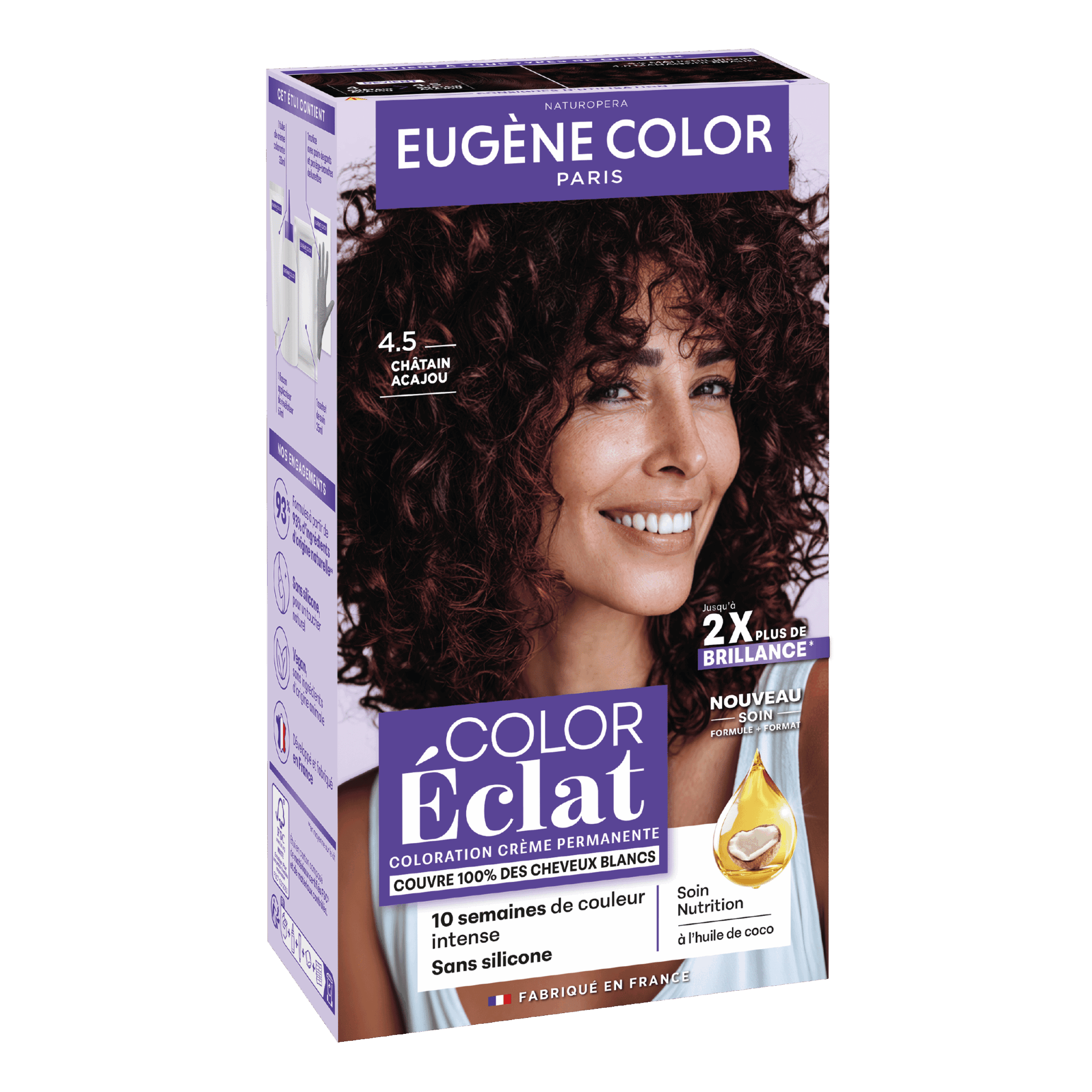 eug-ne-color-color-clat-4-5-ch-tain-acajou-coloration-domicile image 1